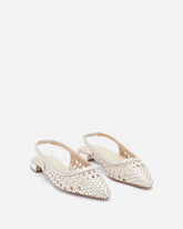 SLINGBACKS MYASSA/MET PLATINE - minelli.fr